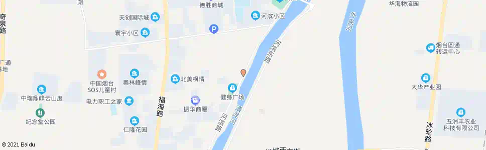 烟台福山老干部活动中心_公交站地图_烟台公交_妙搜公交查询2025