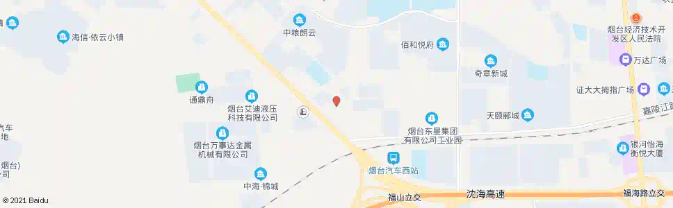 烟台开发区福莱派出所_公交站地图_烟台公交_妙搜公交查询2025