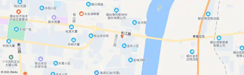 烟台金东小区(金东幼儿园)_公交站地图_烟台公交_妙搜公交查询2025