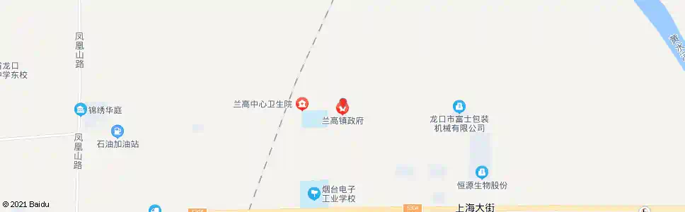 烟台兰高政府_公交站地图_烟台公交_妙搜公交查询2025