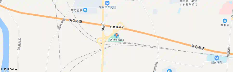 烟台烟台蛇博园_公交站地图_烟台公交_妙搜公交查询2025