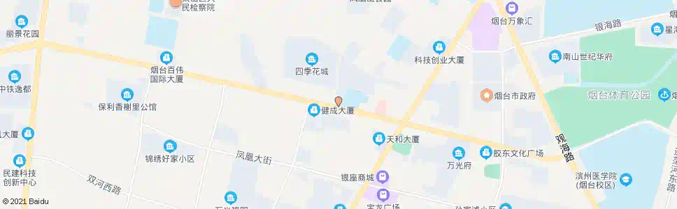 烟台初家街道办事处_公交站地图_烟台公交_妙搜公交查询2025