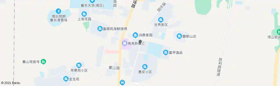 烟台益佰口腔医院(东海医院)_公交站地图_烟台公交_妙搜公交查询2025