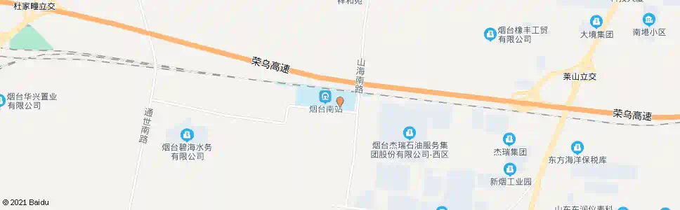 烟台烟台南站公交场站_公交站地图_烟台公交_妙搜公交查询2025