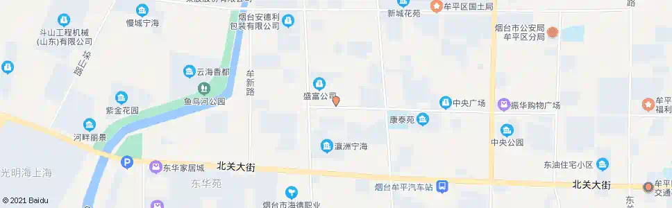 烟台晟宝丽集团_公交站地图_烟台公交_妙搜公交查询2025