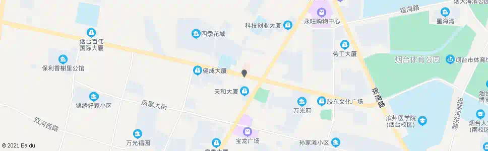 烟台毓璜顶医院莱山分院_公交站地图_烟台公交_妙搜公交查询2025