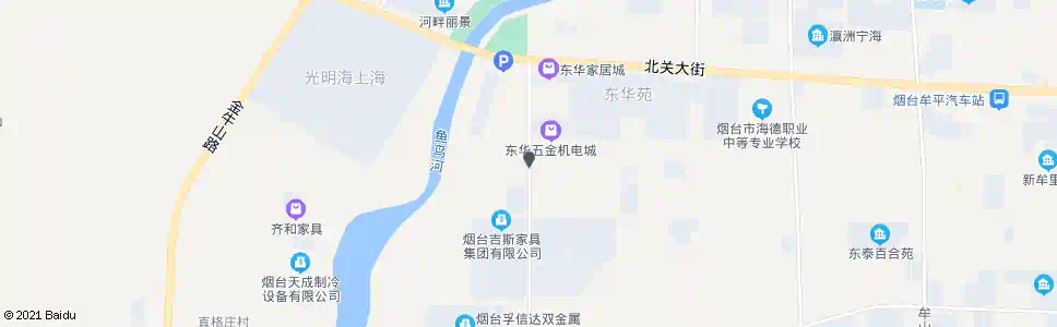 烟台东华物资城_公交站地图_烟台公交_妙搜公交查询2025