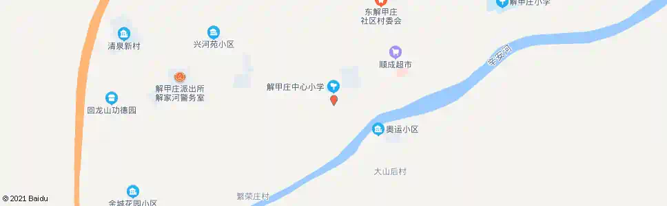 烟台解甲庄中心小学_公交站地图_烟台公交_妙搜公交查询2025