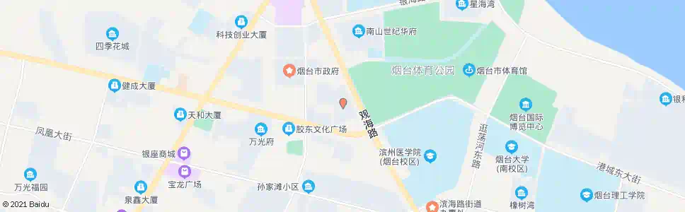 烟台开发区电视台_公交站地图_烟台公交_妙搜公交查询2025