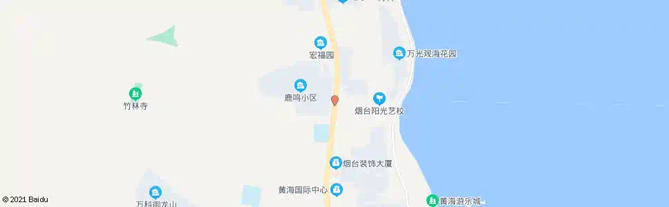 烟台石沟屯(鹿鸣小区)_公交站地图_烟台公交_妙搜公交查询2025