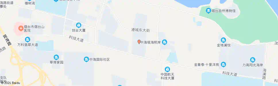 烟台科技园_公交站地图_烟台公交_妙搜公交查询2025