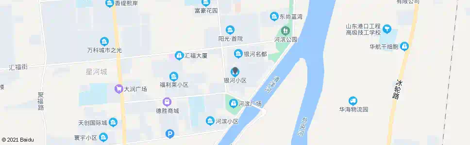 烟台银河小区_公交站地图_烟台公交_妙搜公交查询2025