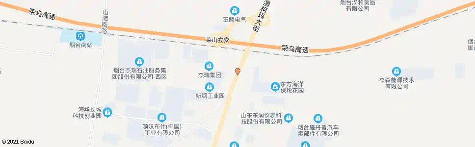烟台东方海洋保税库_公交站地图_烟台公交_妙搜公交查询2025