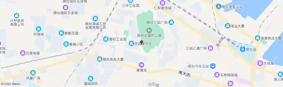 烟台西炮台国防公园_公交站地图_烟台公交_妙搜公交查询2025