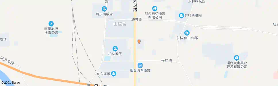 烟台瑞康医药有限公司(西林家)_公交站地图_烟台公交_妙搜公交查询2025