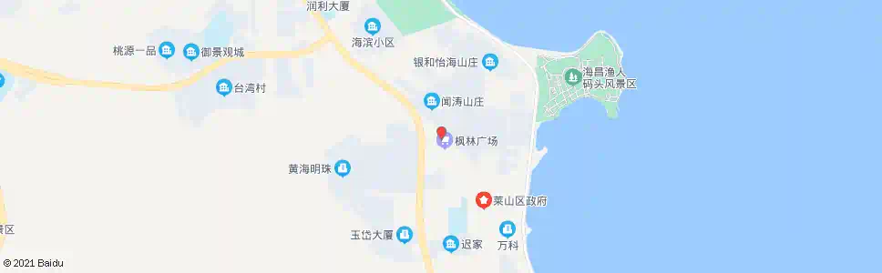 烟台烟台市口腔医院莱山分院(前七夼)_公交站地图_烟台公交_妙搜公交查询2025