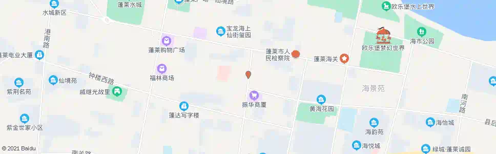 烟台海韵苑_公交站地图_烟台公交_妙搜公交查询2025