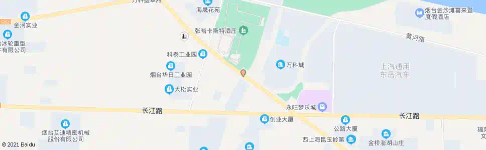 烟台国家海洋局烟台海洋管理站_公交站地图_烟台公交_妙搜公交查询2025