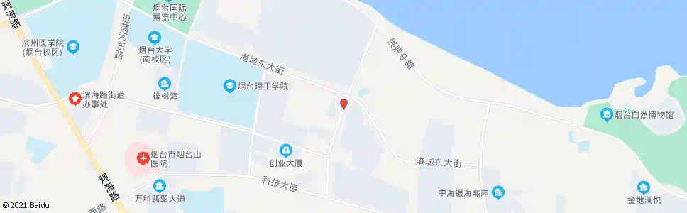 烟台海天雅筑_公交站地图_烟台公交_妙搜公交查询2025
