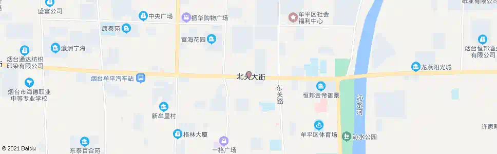 烟台宁海街道办事处_公交站地图_烟台公交_妙搜公交查询2025