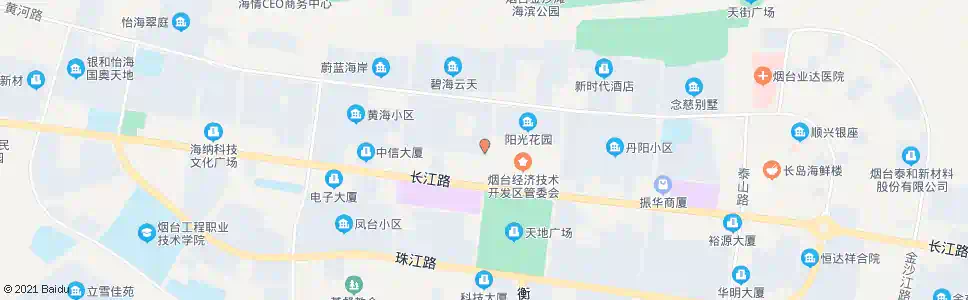烟台星颐广场(市口腔医院开发区分院)_公交站地图_烟台公交_妙搜公交查询2025