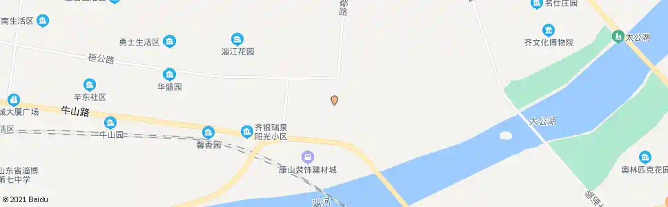 淄博商王庄_公交站地图_淄博公交_妙搜公交查询2025