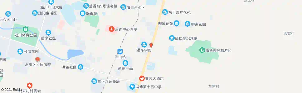 淄博东工_公交站地图_淄博公交_妙搜公交查询2025