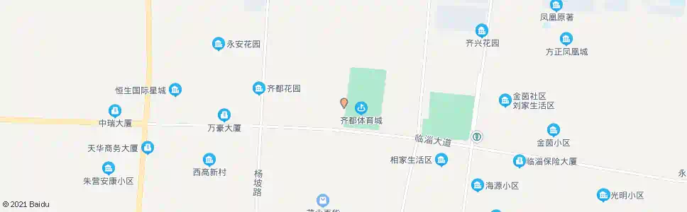 淄博齐都医院_公交站地图_淄博公交_妙搜公交查询2025