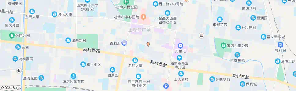 淄博开元文化大世界_公交站地图_淄博公交_妙搜公交查询2025