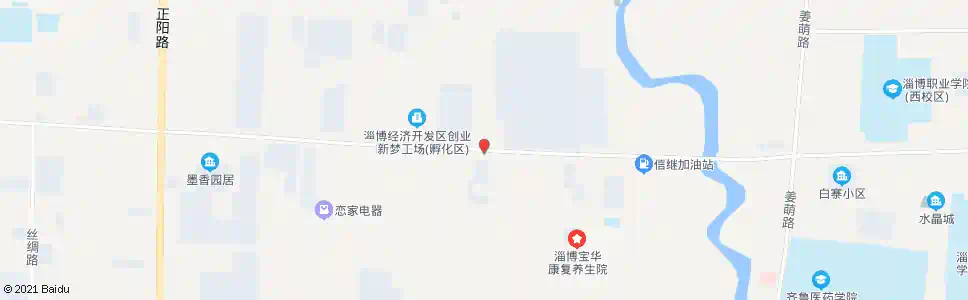 淄博中宏工贸_公交站地图_淄博公交_妙搜公交查询2025