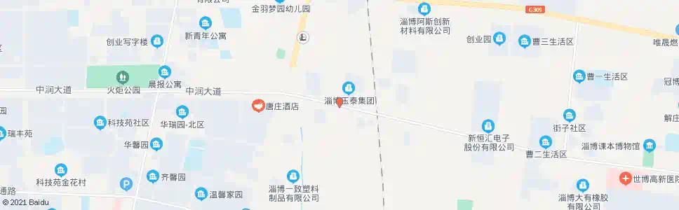 淄博淄博中科_公交站地图_淄博公交_妙搜公交查询2025