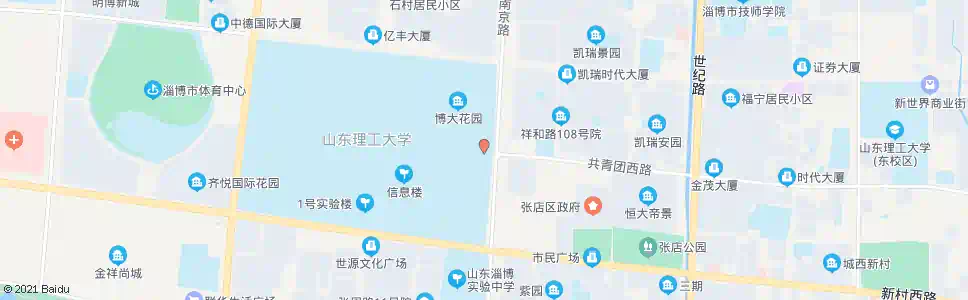 淄博理工大学东门_公交站地图_淄博公交_妙搜公交查询2025