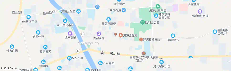 淄博沂源人民银行_公交站地图_淄博公交_妙搜公交查询2025