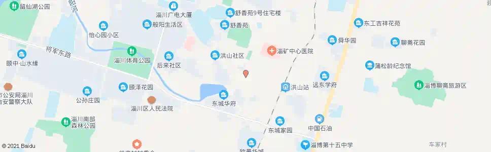 淄博矿务局工区_公交站地图_淄博公交_妙搜公交查询2025