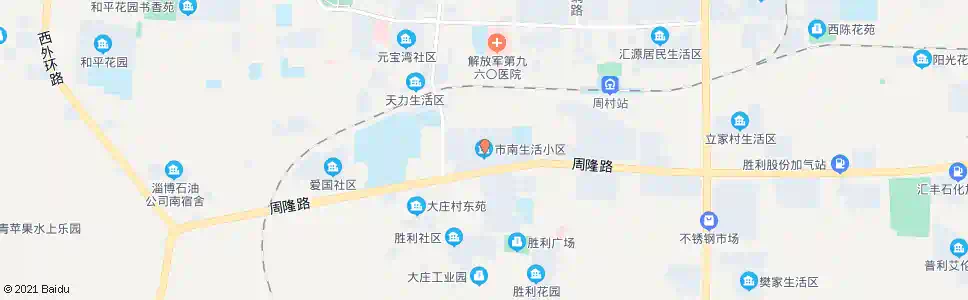 淄博市南小区_公交站地图_淄博公交_妙搜公交查询2025