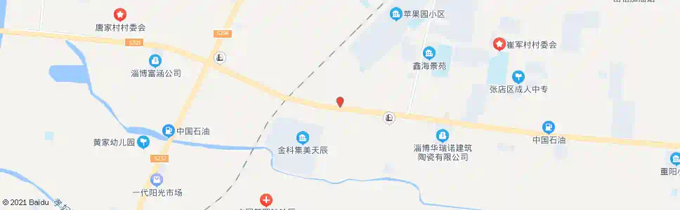 淄博后南定_公交站地图_淄博公交_妙搜公交查询2025