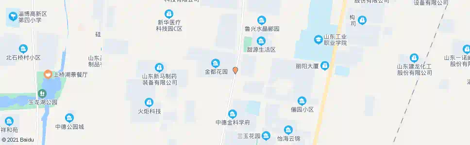 淄博宏程金都花园_公交站地图_淄博公交_妙搜公交查询2025