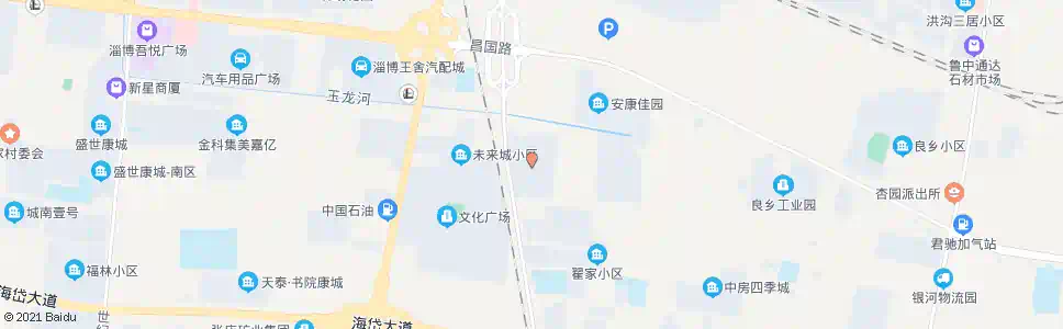 淄博政联装饰材料城_公交站地图_淄博公交_妙搜公交查询2025