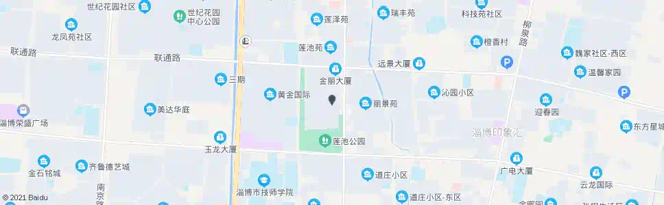 淄博市府三宿舍_公交站地图_淄博公交_妙搜公交查询2025
