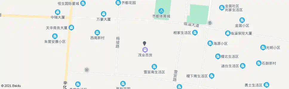 淄博东泰广场_公交站地图_淄博公交_妙搜公交查询2025