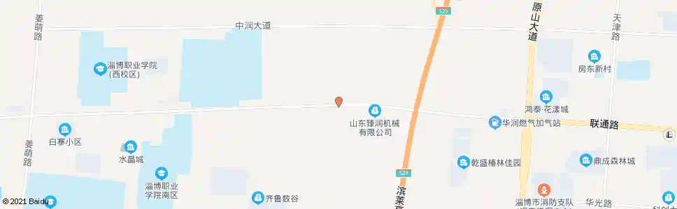 淄博彭家_公交站地图_淄博公交_妙搜公交查询2025