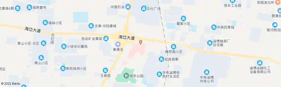 淄博市第四医院_公交站地图_淄博公交_妙搜公交查询2025