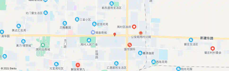 淄博周村交警大队_公交站地图_淄博公交_妙搜公交查询2025
