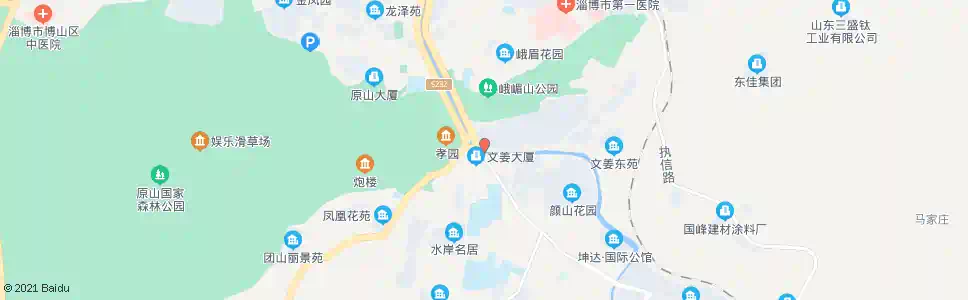 淄博神头_公交站地图_淄博公交_妙搜公交查询2025