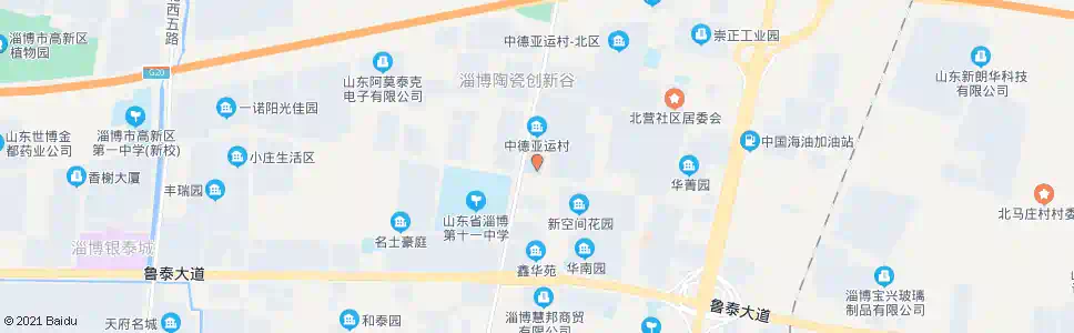 淄博田氏整骨医院_公交站地图_淄博公交_妙搜公交查询2025