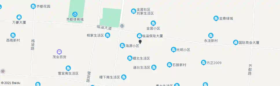 淄博新印马_公交站地图_淄博公交_妙搜公交查询2025