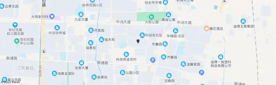 淄博翡翠园_公交站地图_淄博公交_妙搜公交查询2025