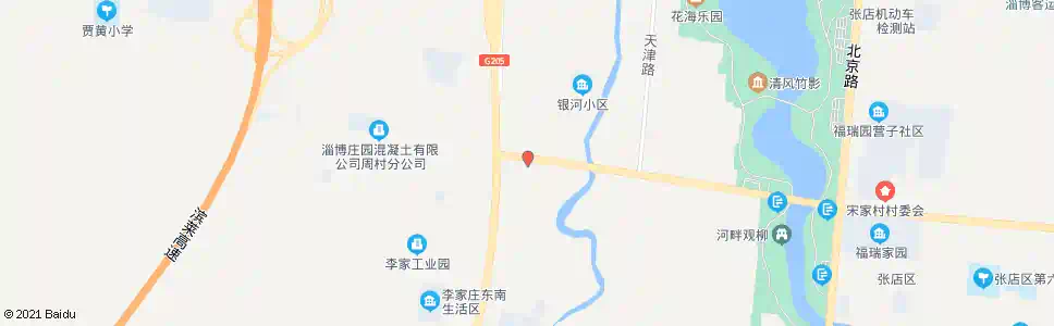 淄博北岭村_公交站地图_淄博公交_妙搜公交查询2025