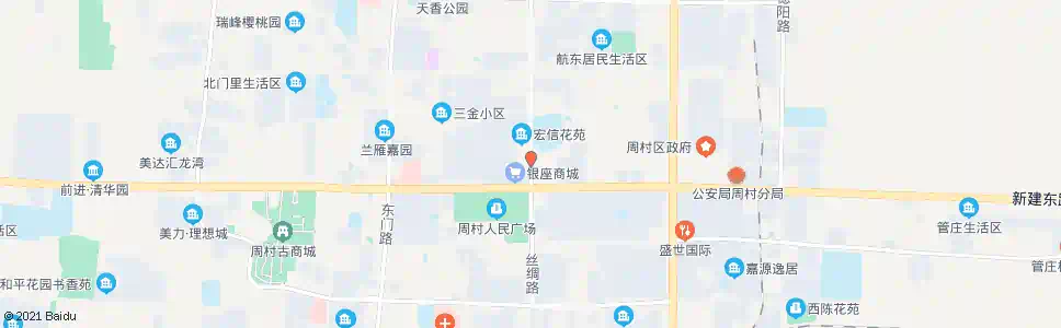 淄博周村银座商城_公交站地图_淄博公交_妙搜公交查询2025