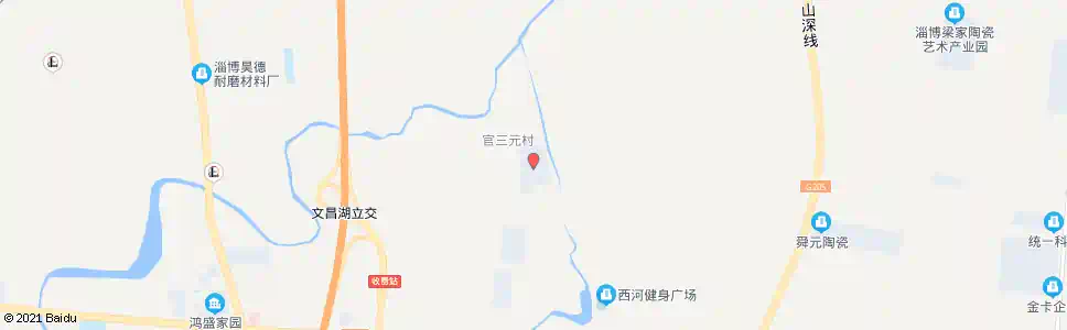 淄博三利康平店_公交站地图_淄博公交_妙搜公交查询2025